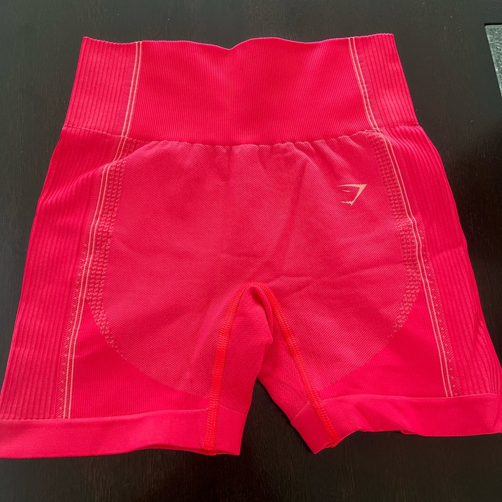 COPY - Hot pink gymshark shorts